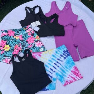 Bundle of Athletic Apparel Active Wear Set Girls Size 10/12